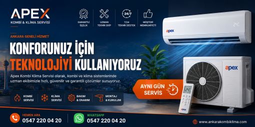 Ankara kombi klima servisi